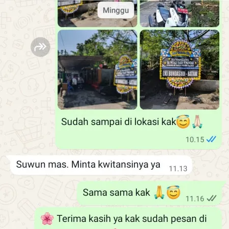 Pengiriman Papan Bunga Duka Lengkong Gudang
