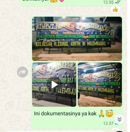 Pengiriman Papan Bunga Duka Lengkong Gudang